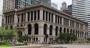 The Chicago Cultural Center was constructed in 1897, becoming the city's first central library. It was established as the Chicago Cultural Center in 1991.