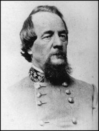 (Then) Col. Edward Johnson, Confederate commander at the battle. He rose to command a division during the Gettysburg campaign, and was later considered to replace Longstreet when the latter was wounded in 1864. He was captured at Spotsylvania.