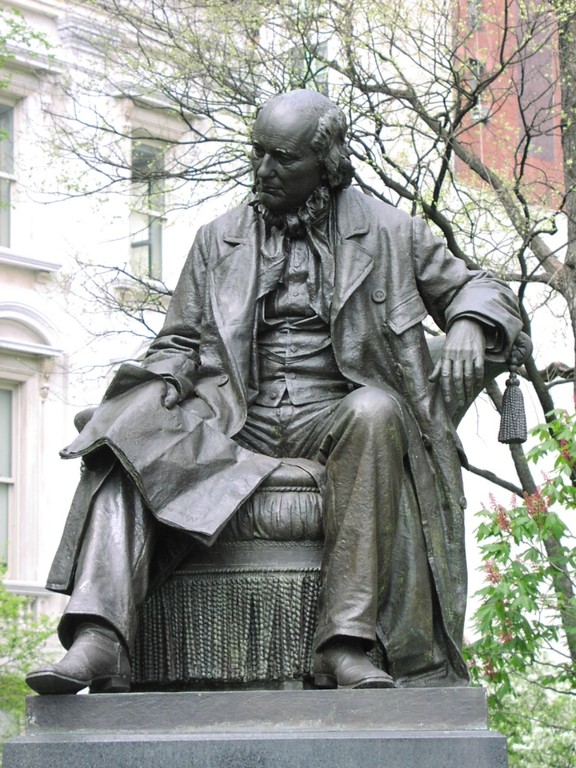 Sculpture, Bronze sculpture, Sitting, Landmark