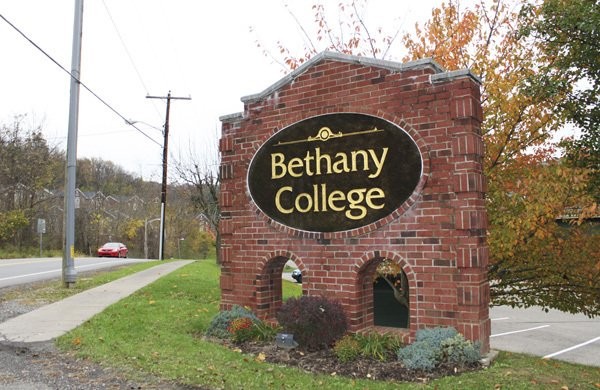 Bethany College sign