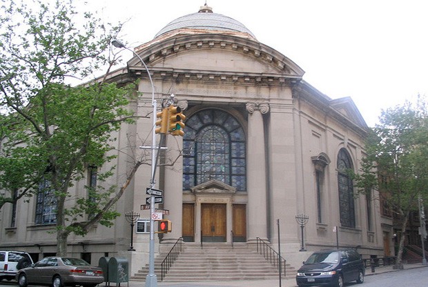 Exterior of the Congregation Beth Elohim

Taken from http://www.tabletmag.com/scroll/100367/beth-elohim-wins-250k-preservation-grant.  Accessed on 10/28/2015