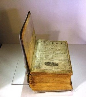 The Lincoln's family bible.