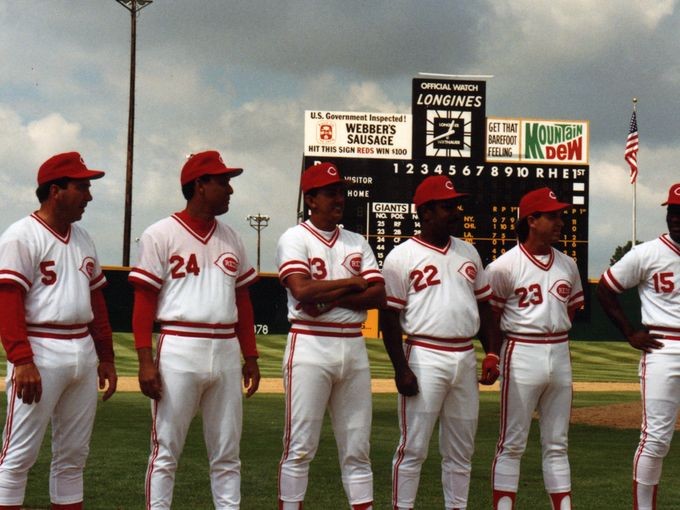 locker room crosley field cincinnati, ohio  Cincinnati baseball, Baseball  stadium, Major league baseball stadiums