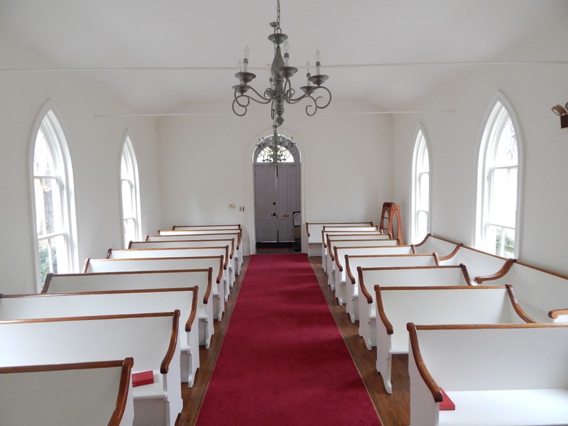 Interior of Chapel from Altar