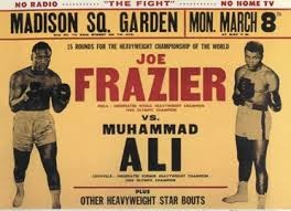 Poster promoting the "Fight of the Century" between Ali and Frazier