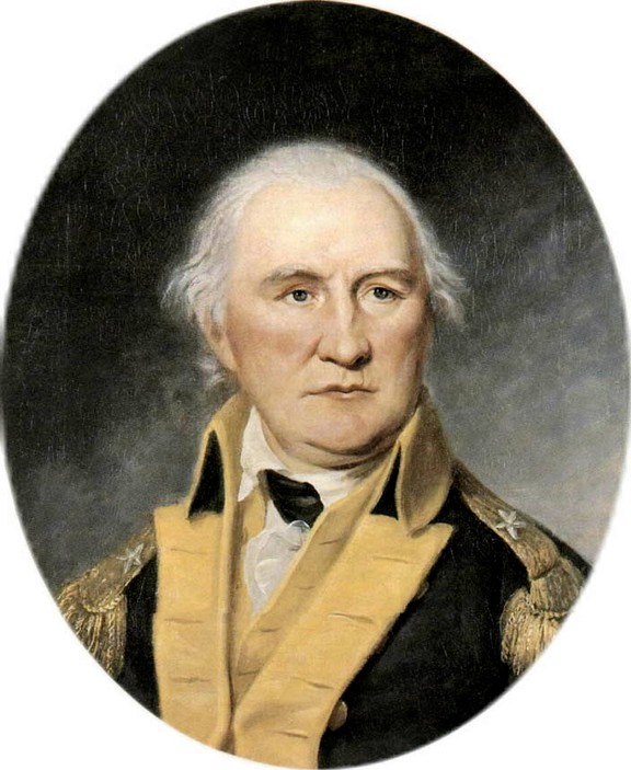 Chales Wilson Peale painting of Daniel Morgan