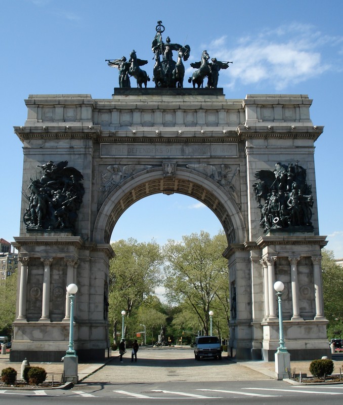 Soldiers' and Sailors' Arch in Brooklyn