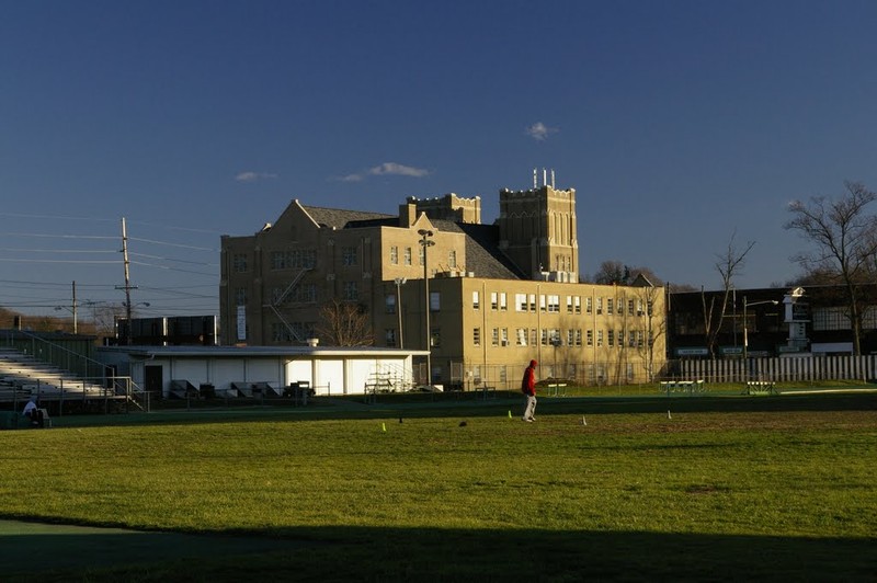 Twentieth Street Baptist Church was located here between 1926 and 2006, when the building and land was purchased by Marshall University. 