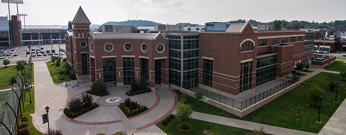 The Marshall University Rec Center opened in 2009 and features a variety of activities for the Marshall community. 