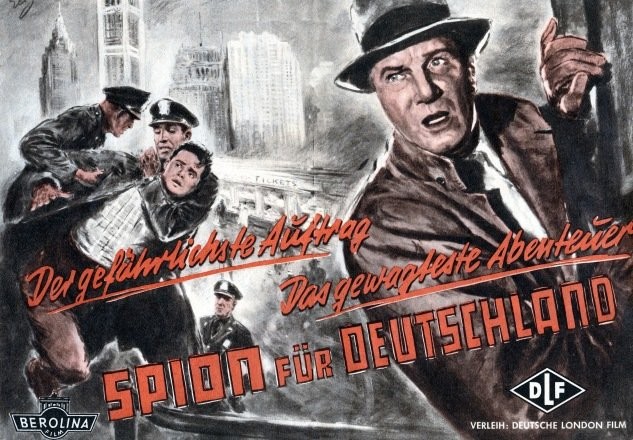 "Spy For Germany," a 1956 German film released shortly after Gimpel's return to the country, offers a fanciful version of Operation Magpie.
