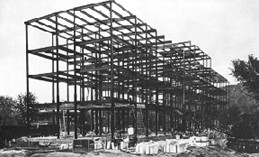 Construction of the West Wing- May 1924.