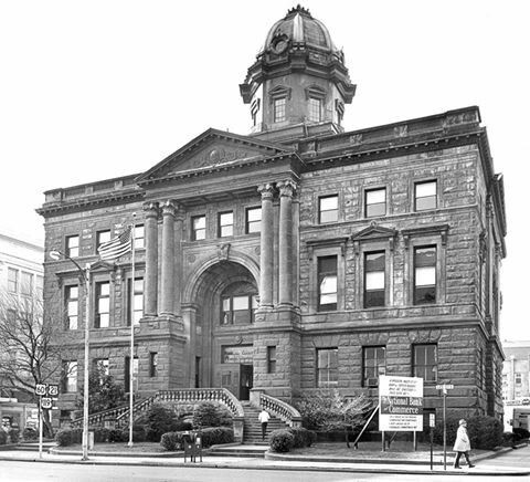 The Capitol Annex where important documents were stored and saved from the fires of 1921 and 1927.