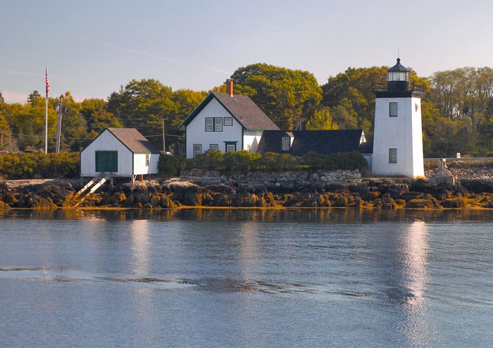 Grindel Point Sailor's Museum and Lighthouse. Credit: Jim Wolfram, US Lighthouse Society