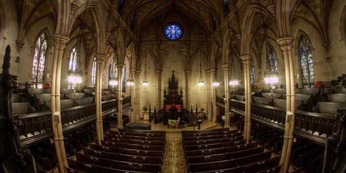 First Unitarian Church in Brooklyn, interior