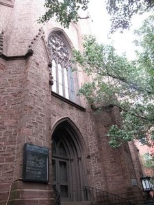 This photo by Todd Florio shows the Church of the Saviour. 