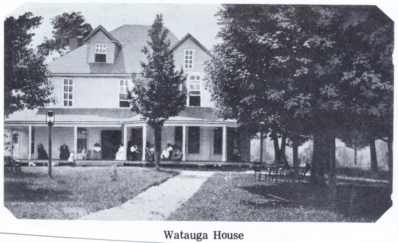 The Watauga Inn after the 1905 rebuild.