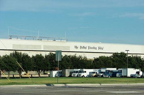 The Dallas Morning News distribution center in Plano, TX