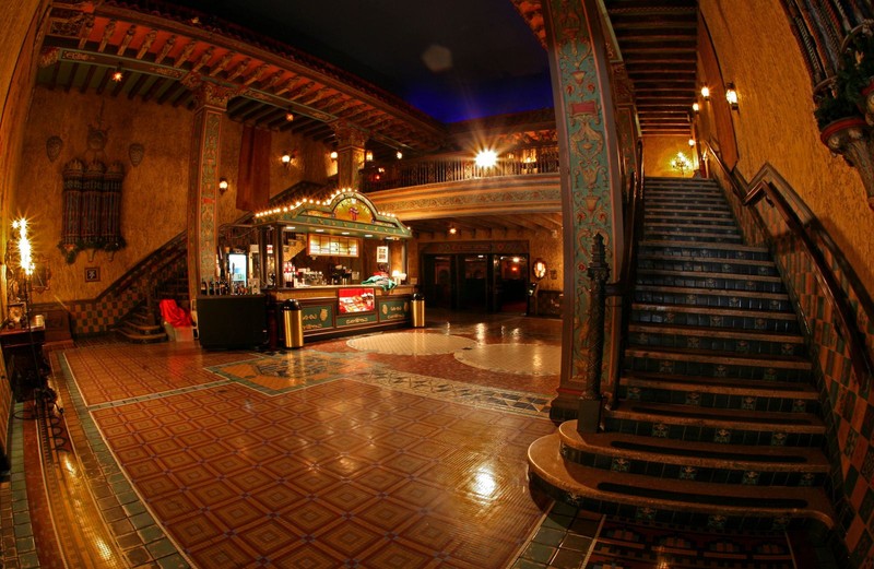 The Tampa Theater lobby