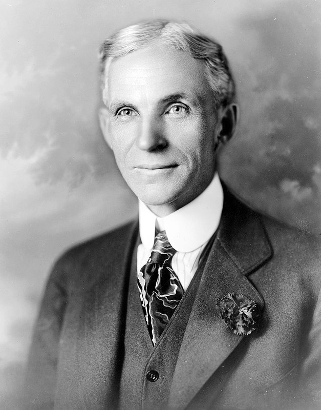 Henry Ford in 1919. Because of his perseverance and innovation that began at this location, Ford would revolutionize industry practices and build one of the largest automobile manufacturing companies in the world. 