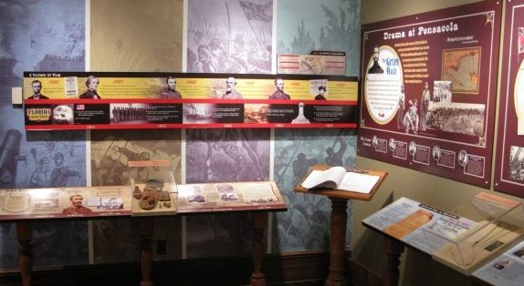 A tribute to the Civil War can be found on the second floor of the museum. 