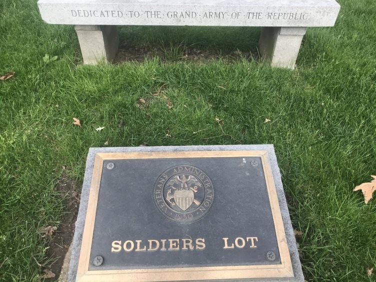 Forest Hill Soldiers Lot Plaque