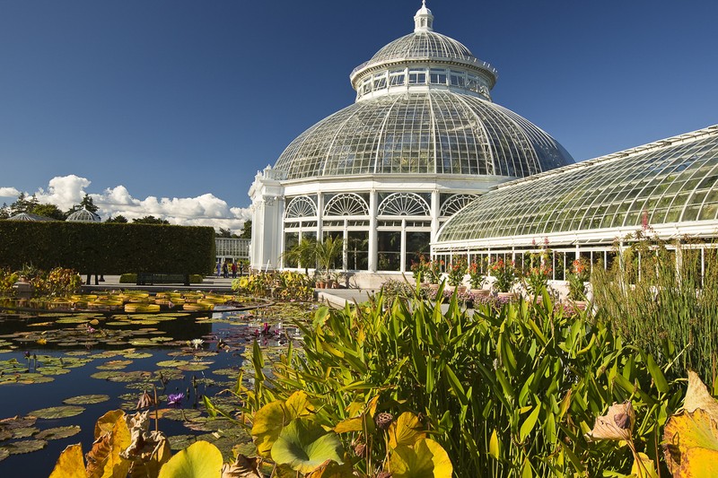 The Haupt Conservatory building