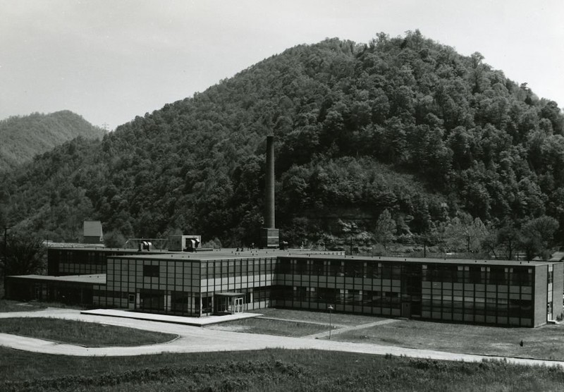 The hospital opened in 1954 and was one of the most important regional institutions in this section of West Virginia. 