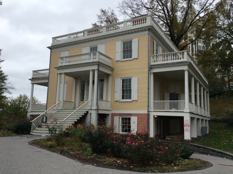 Hamilton Grange National Memorial from outside (front)