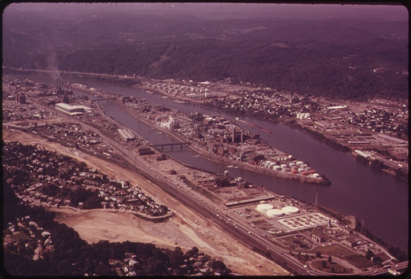 Photo of Blaine Island in the 1970s.
