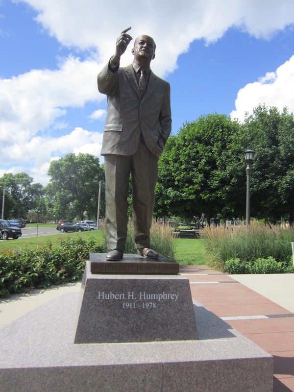 Hubert Humphrey Memorial Statue
Photo By William Fischer, Jr