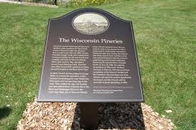 2003 marker placed by the LDS church as found along Foundation Trail in Black River Falls