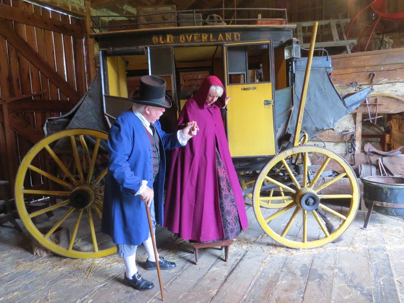 Before railroads, stagecoaches were the primary form of travel across Pennsylvania.
Photo by Rick Schwab