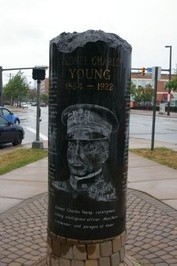 Colonel Charles Young Marker. Photo by Christopher Busa-Peck.