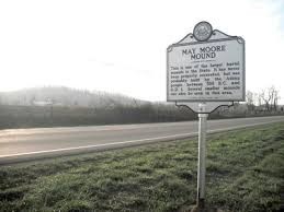 The mound is located on private property in Mason County, on the Ohio River south of Point Pleasant.