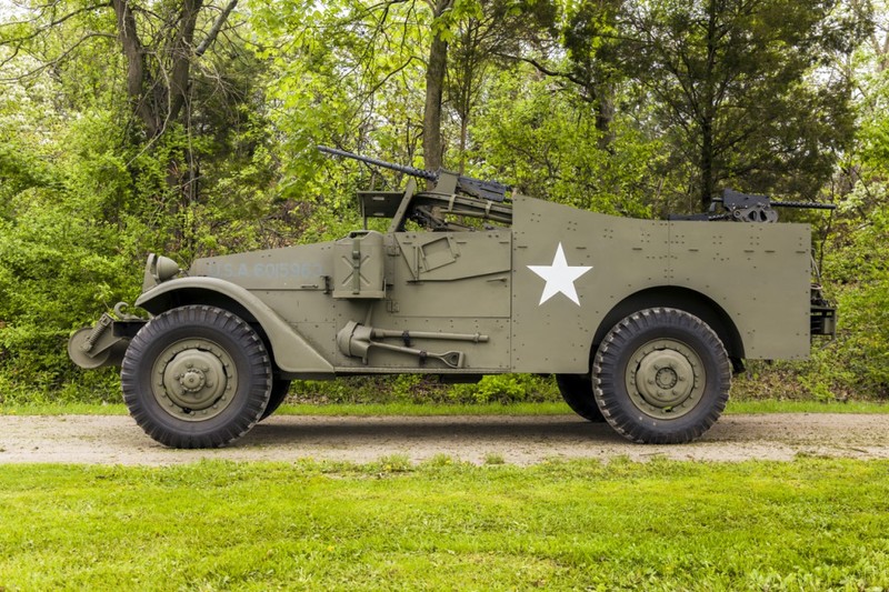 This is a picture of a M3 Scout Car.