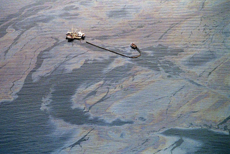 Image of the Exxon Valdez Oil Spill