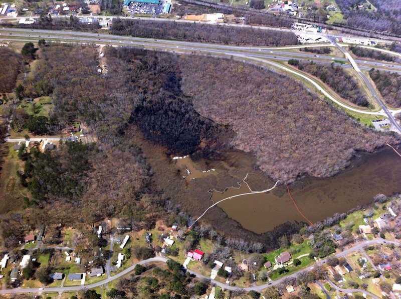 Mayflower Oil Spill