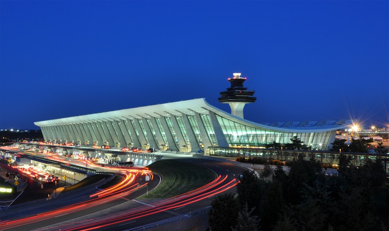 Photo of the terminal for Dulles International Airport