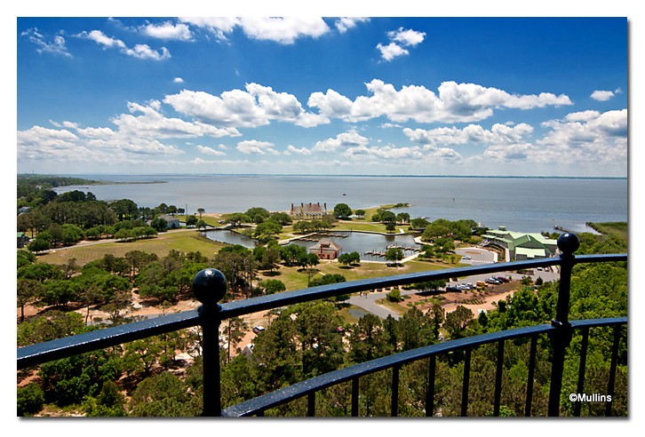 View from the top of Currituck Lighthouse