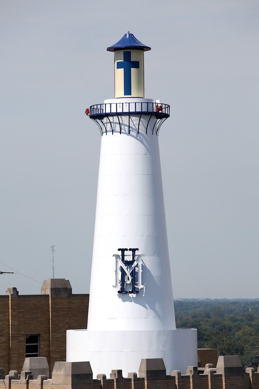 A close up picture of the Beacon