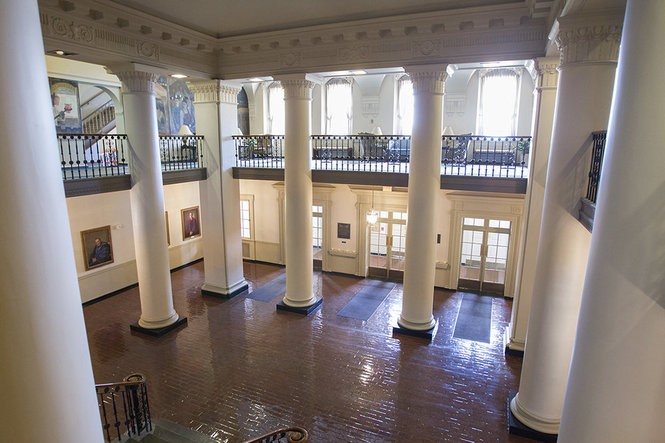 Inside of Old Main