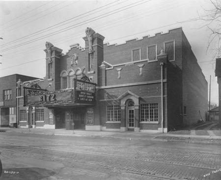 Indiana Theatre exterior (date unknown)
