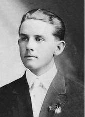 Spencer at time of high school graduation (1914)