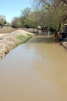 Thatcher canal near home where Kimball was baptized