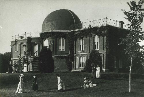 Building, Observatory, Window, People, Sky, Dome