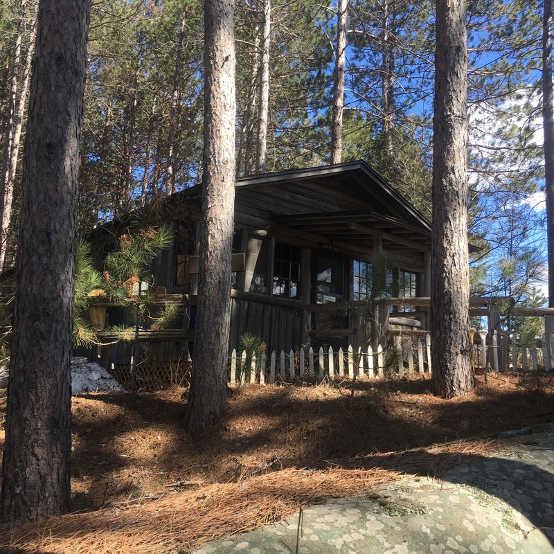 Winter Cabin North Side