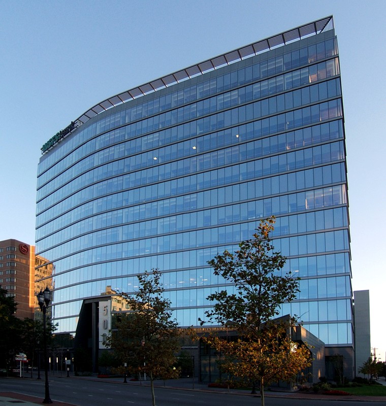 Current headquarters of WSFS (Wilmington Savings Fund Society) at 500 N. Delaware.  WSFS moved into this modern building after leaving the historic structure in 2007.