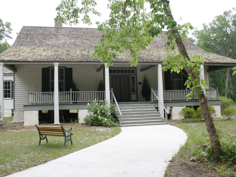 The Haile Homestead plantation house was built in 1856.