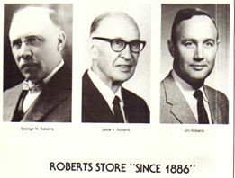 The Roberts Family Owners of the Roberts Store