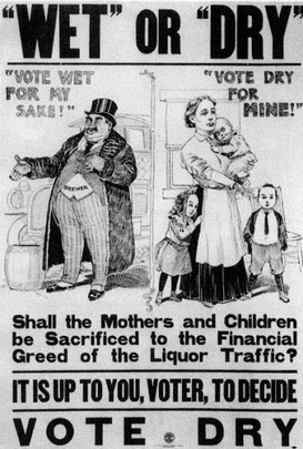 Poster in support of Prohibition